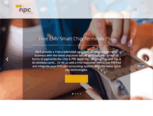 Tablet Screenshot of npcpayments.com